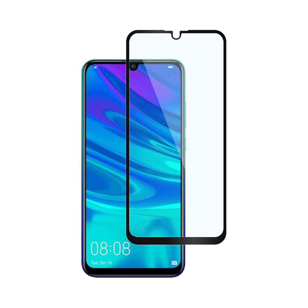 Displayschutzglas Panzerglas für huawei P smart 2019-Schwarz